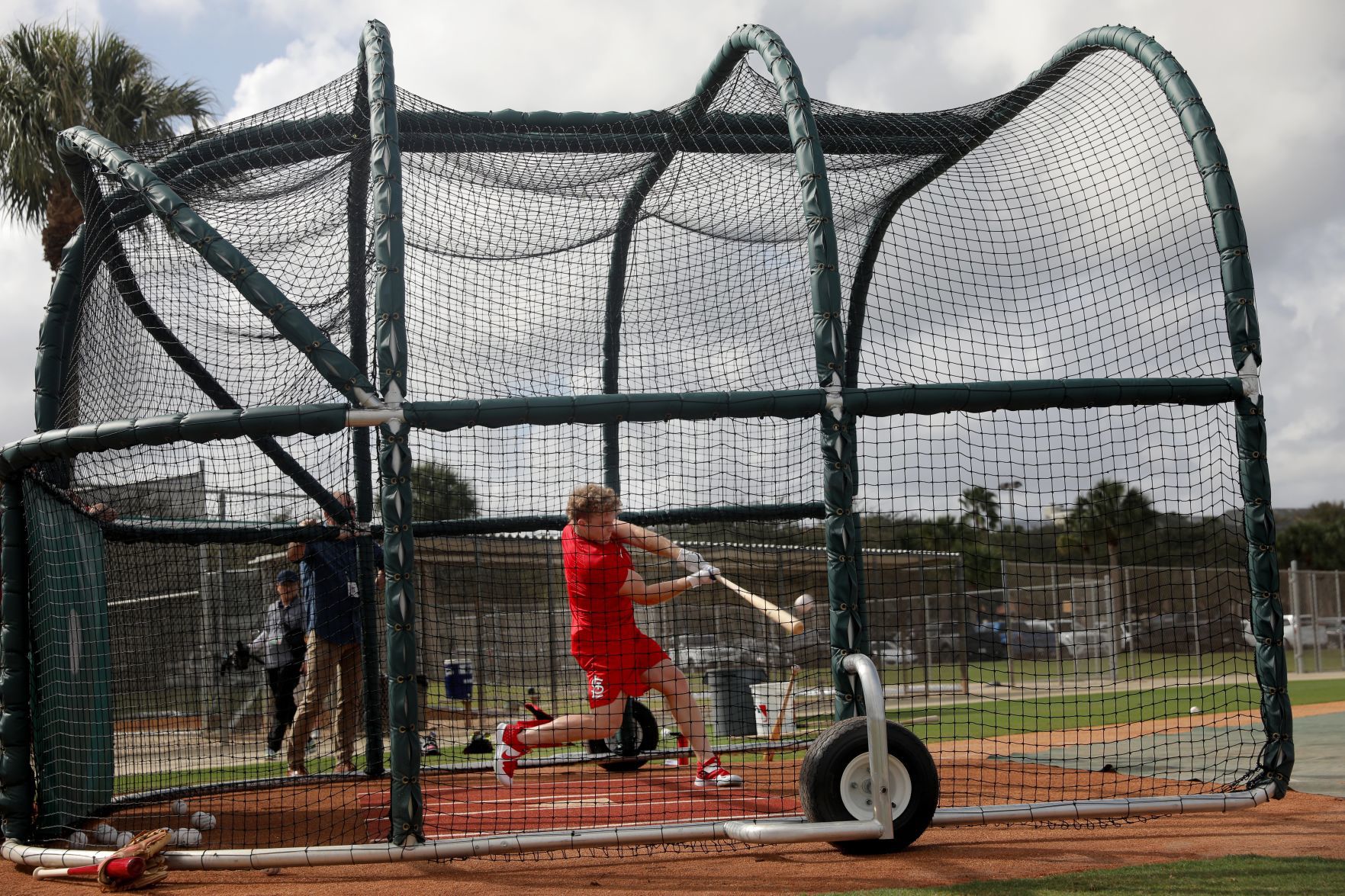 First official workout of Cardinals spring training